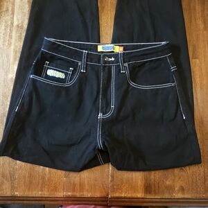 Empyre Black Relaxed Men's Jeans